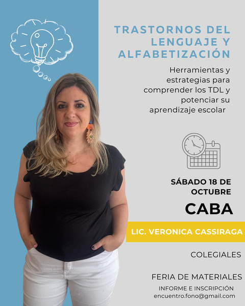 Trastornos del Lenguaje y Alfabetización