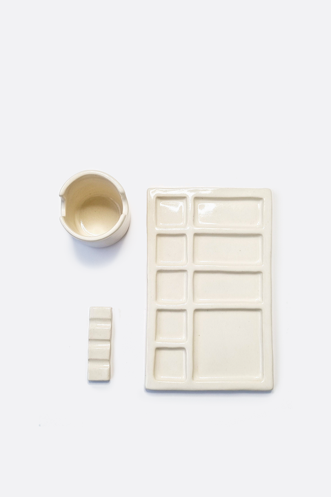 Set para Pintura de Cerámica Gres Manteca