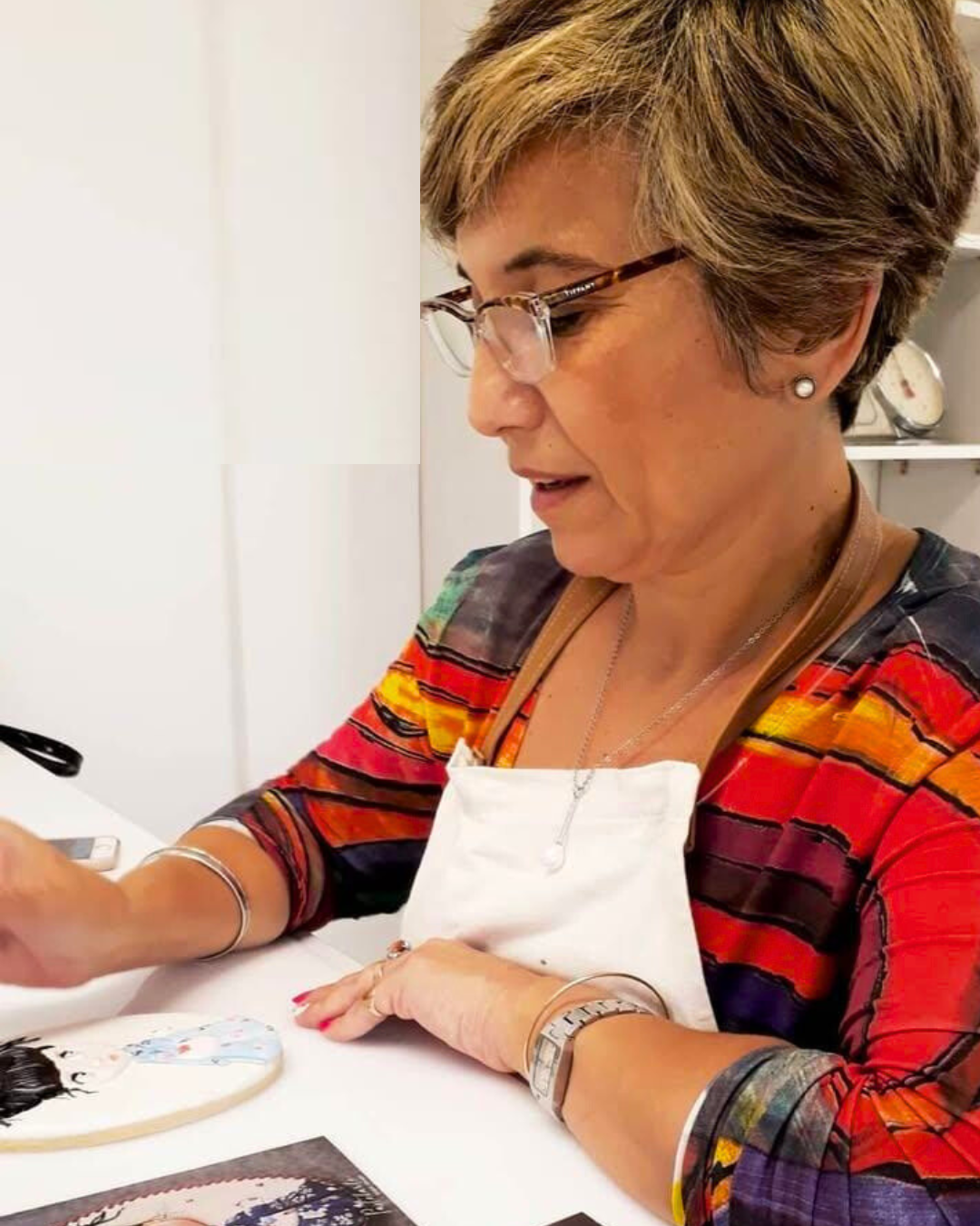 Cookie hecha por Kari, alumna del taller