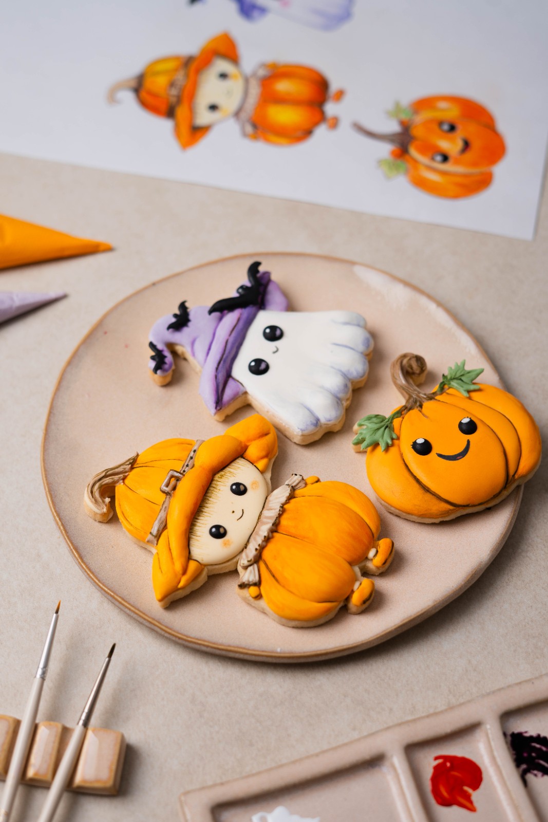 Cookies decoradas del taller