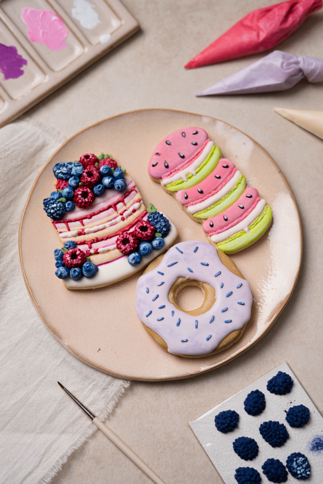 Cookies decoradas del taller