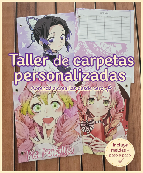 Taller de carpetas personalizadas