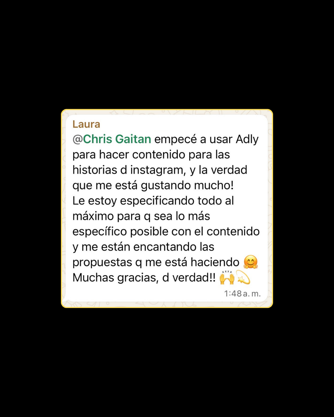 Testimonio Laura