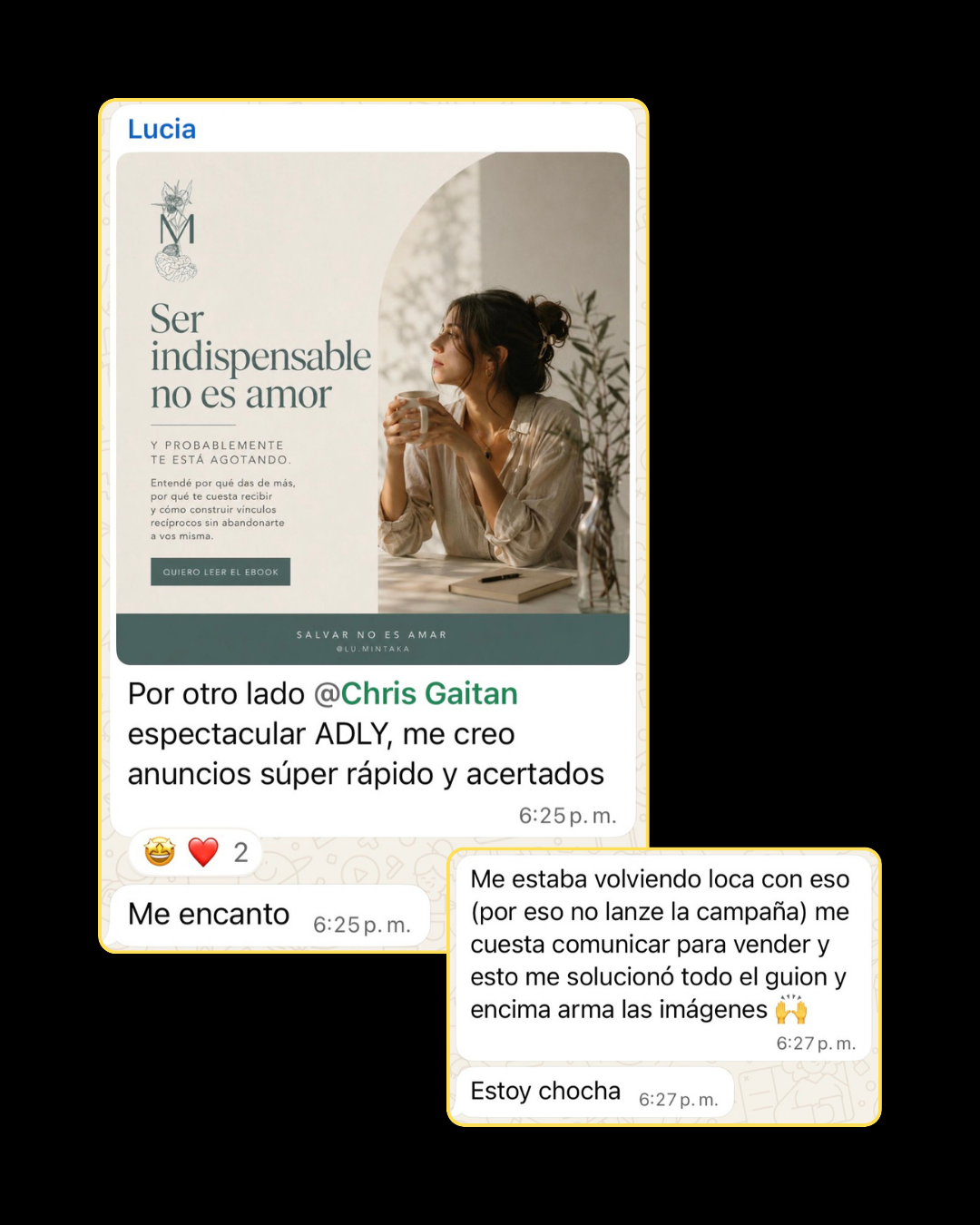 Testimonio Lucia