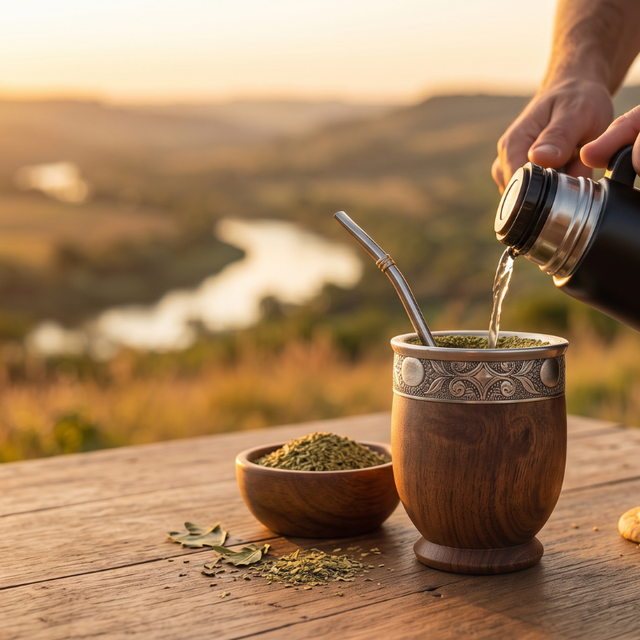 Mate en la montaña