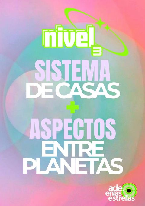 FORMACIÓN EN ASTROLOGÍA - NIVEL 3
