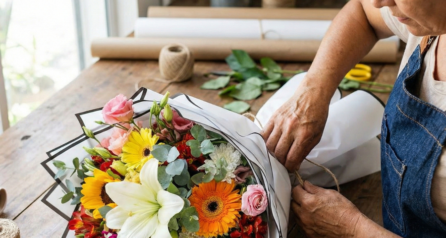 Ramo de Flores de Estación