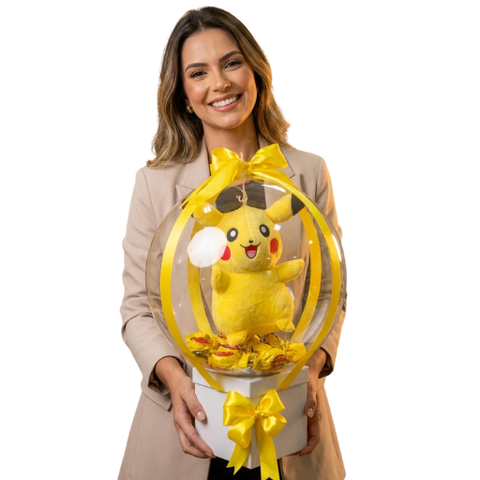 Box Aerostatico con peluche flotante
