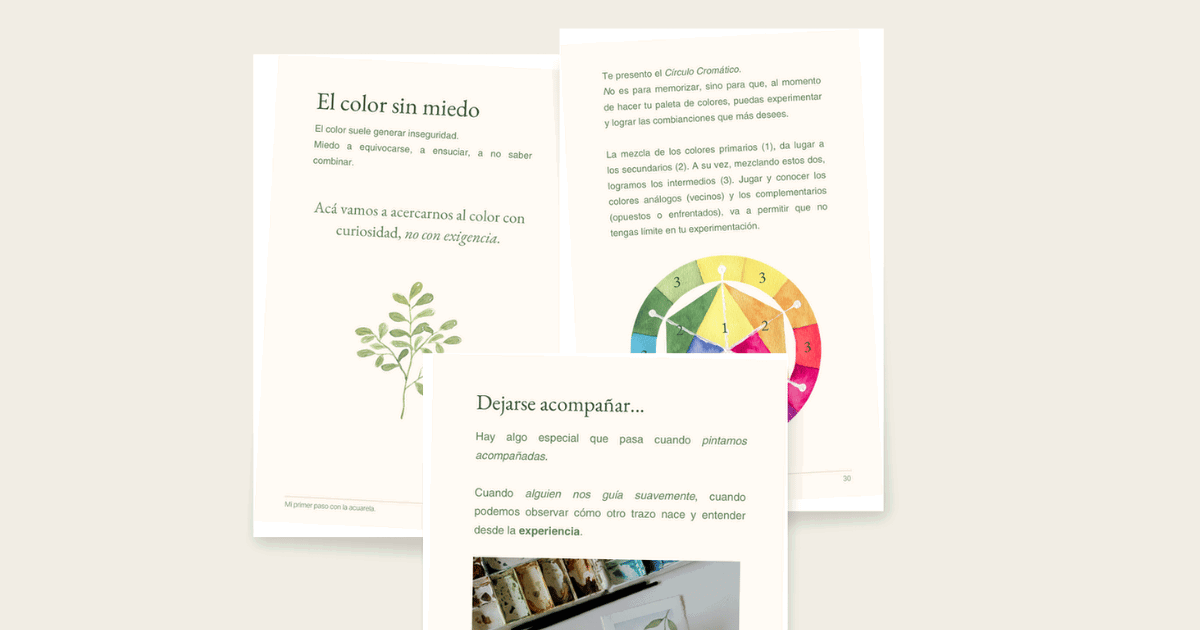El color sin miedo y círculo cromático