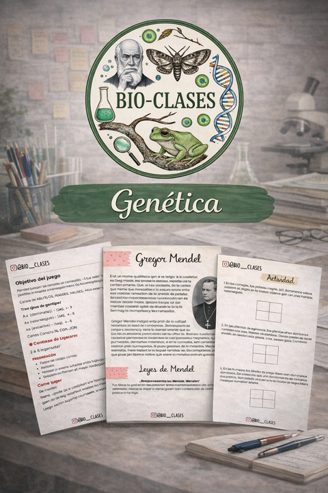 Bio-Clase: Genética 🧬