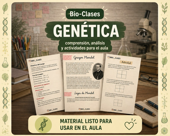 Bio-Clase: Genética 🧬