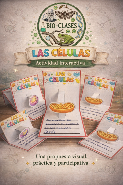 Bio-Clase: Actividad Interactiva de Organelos🧫✨