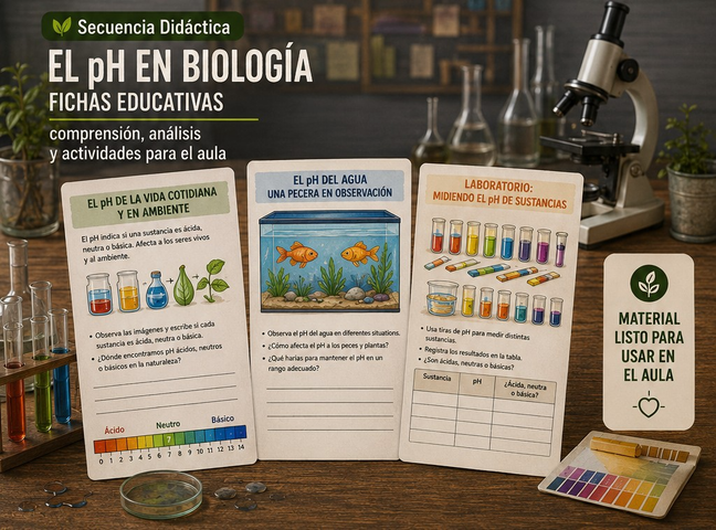 Bio-Clase: pH en Biología ✨