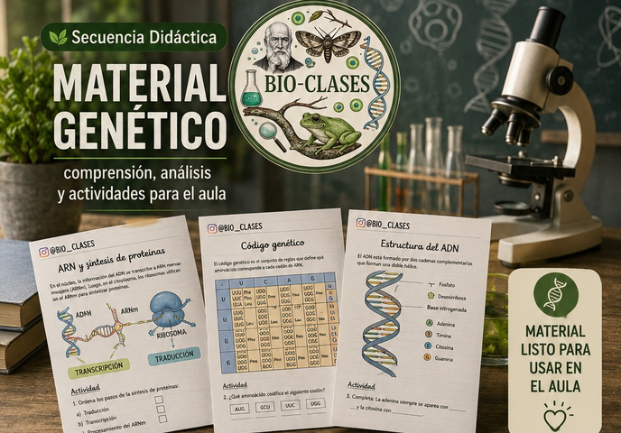 Bio-Clases: Material Genético 🧬🧬