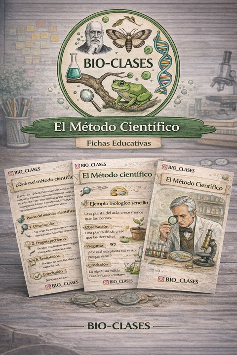Bio-Clase :Método científico 📚📚