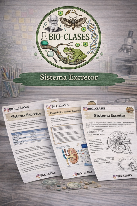 Bio-Clase: Sistema Excretor ⭐⭐
