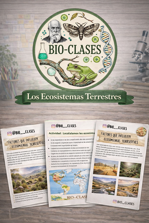 Bio Clase: Los Ecosistemas Terrestres 🏞️🏞️