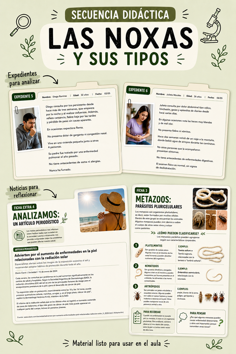 Bio-Clases: Las Noxas🧫
