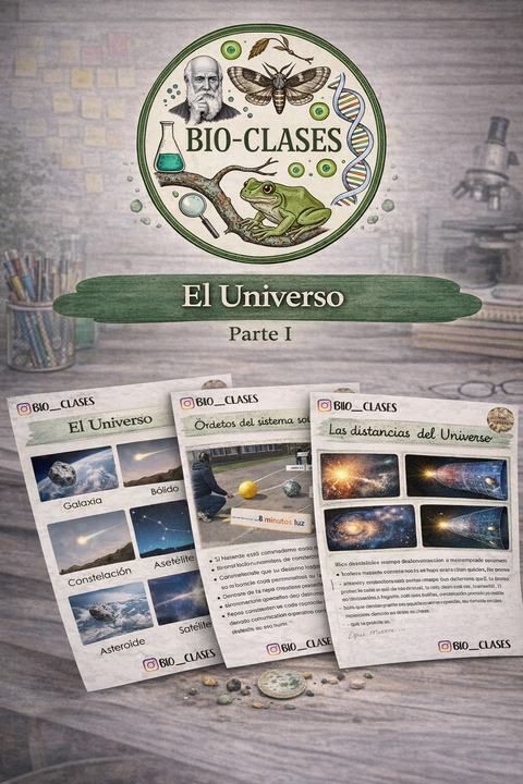 Bio-Clase: El Universo, su Origen, Distancias y Componentes🌌