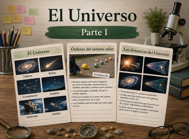 Bio-Clase: El Universo, su Origen, Distancias y Componentes + Misión Artemis II🌌
