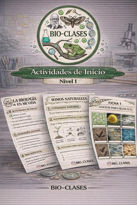 Bio-Clase: Inicio del Ciclo Lectivo (Nivel I) 📥📥