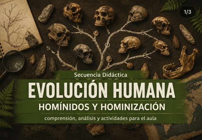 Bio-Clase: Homínidos y Evolución Humana 🦴🔍