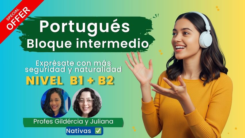 PORTUGUÉS INTERMEDIO (B1 + B2)