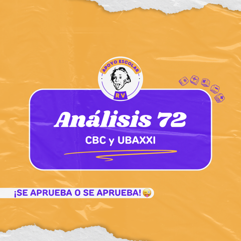 Análisis matemático 72, cs. económicas 