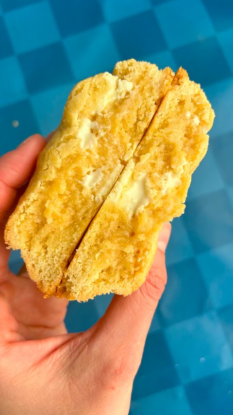 Cookie de limón y chocolate blanco!