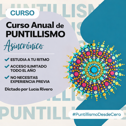 Curso Anual de Puntillismo - Asincronico (pago completo)
