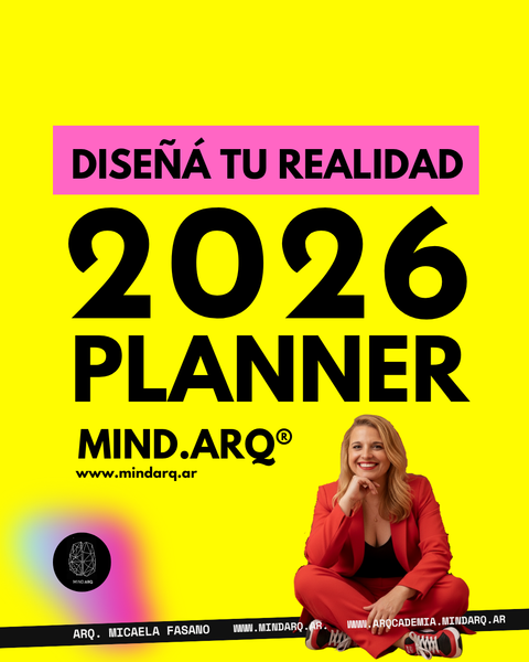 PLANNER 2026 de MINDARQ® + ARQCADEMIA