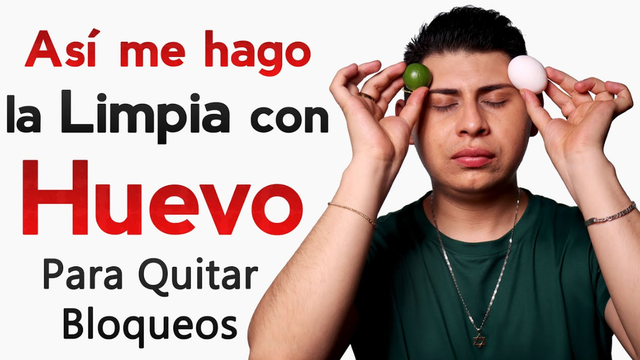 LIMPIA con HUEVO para quitar bloqueos, obstáculos, pesadez te ayudo a Liberarte de inmediato