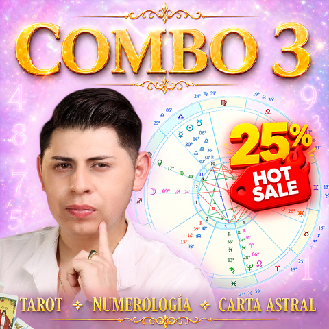Análisis completo de tu vida: Tarot, Numerología y Carta Astral
