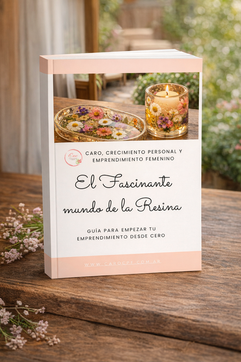 El Fascinante Mundo de la Resina (emprendimiento)