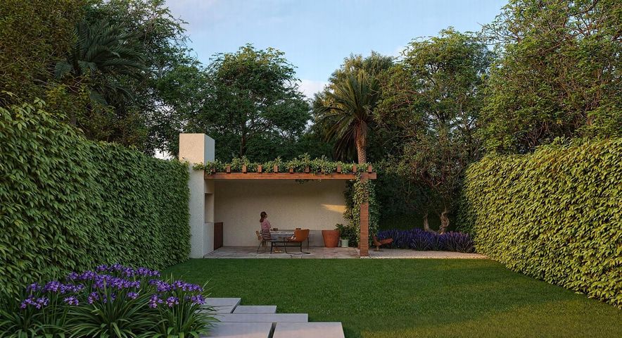 Mediterráneo · Jardín Pérgola