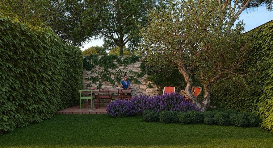 Mediterráneo · Jardín Provenzal