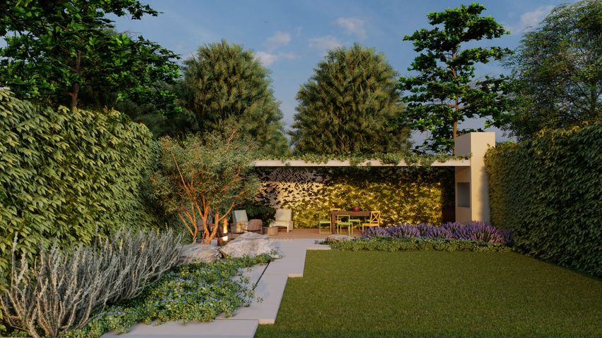 Mediterráneo · Jardín Moderno