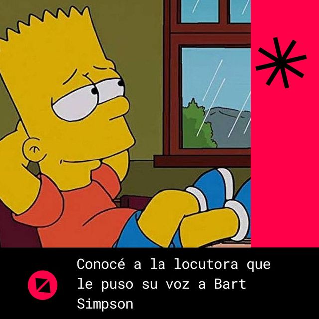 Conocé a la locutora que le puso su voz a Bart Simpson