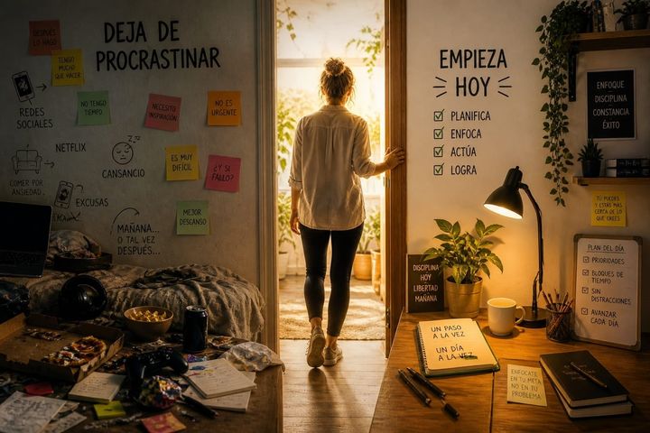 Deja de procrastinar