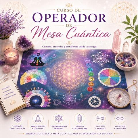 Terapeuta Operador de Mesa Cuántica 