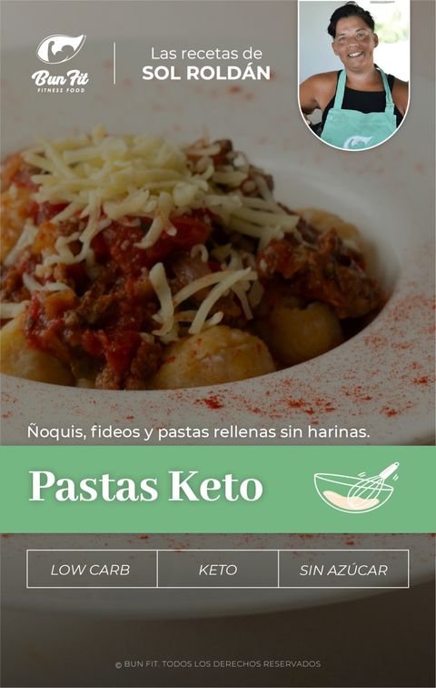 Recetario Pastas Keto