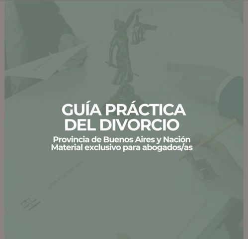 EBOOK Guía Práctica del Divorcio - Material exclusivo para abogados/as