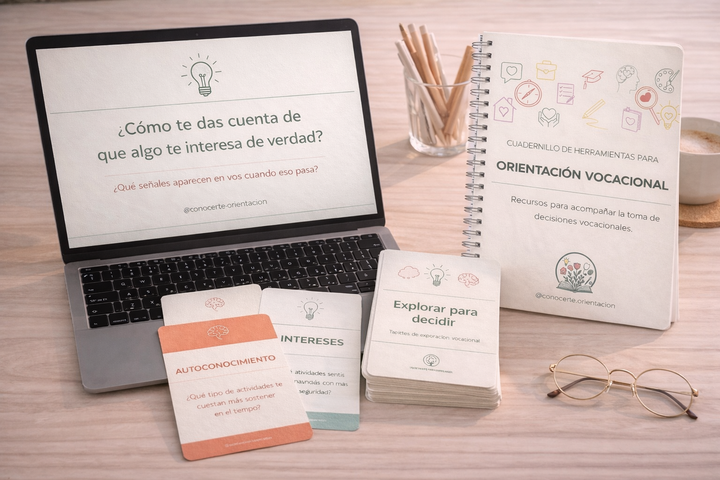 Pack de Recursos para OV - Cuadernillo + Tarjetas de Exploración