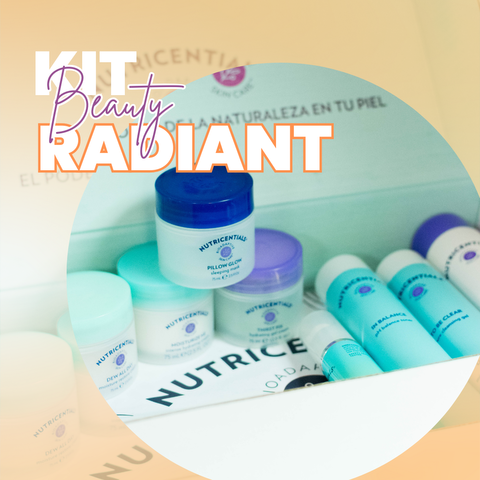 Kit Beauty Radiant: contiene los productos necesarios para una piel limpia y saludable 