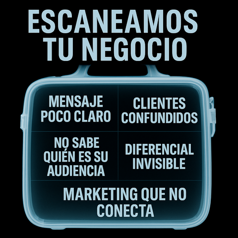 Escaneo de negocio para comerciantes y emprendedores