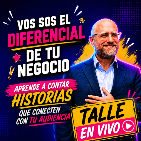 Vos sos el diferencial de tu negocio-Taller en vivo