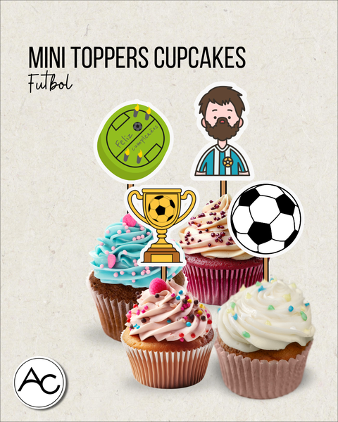 Mini Toppers - Fútbol