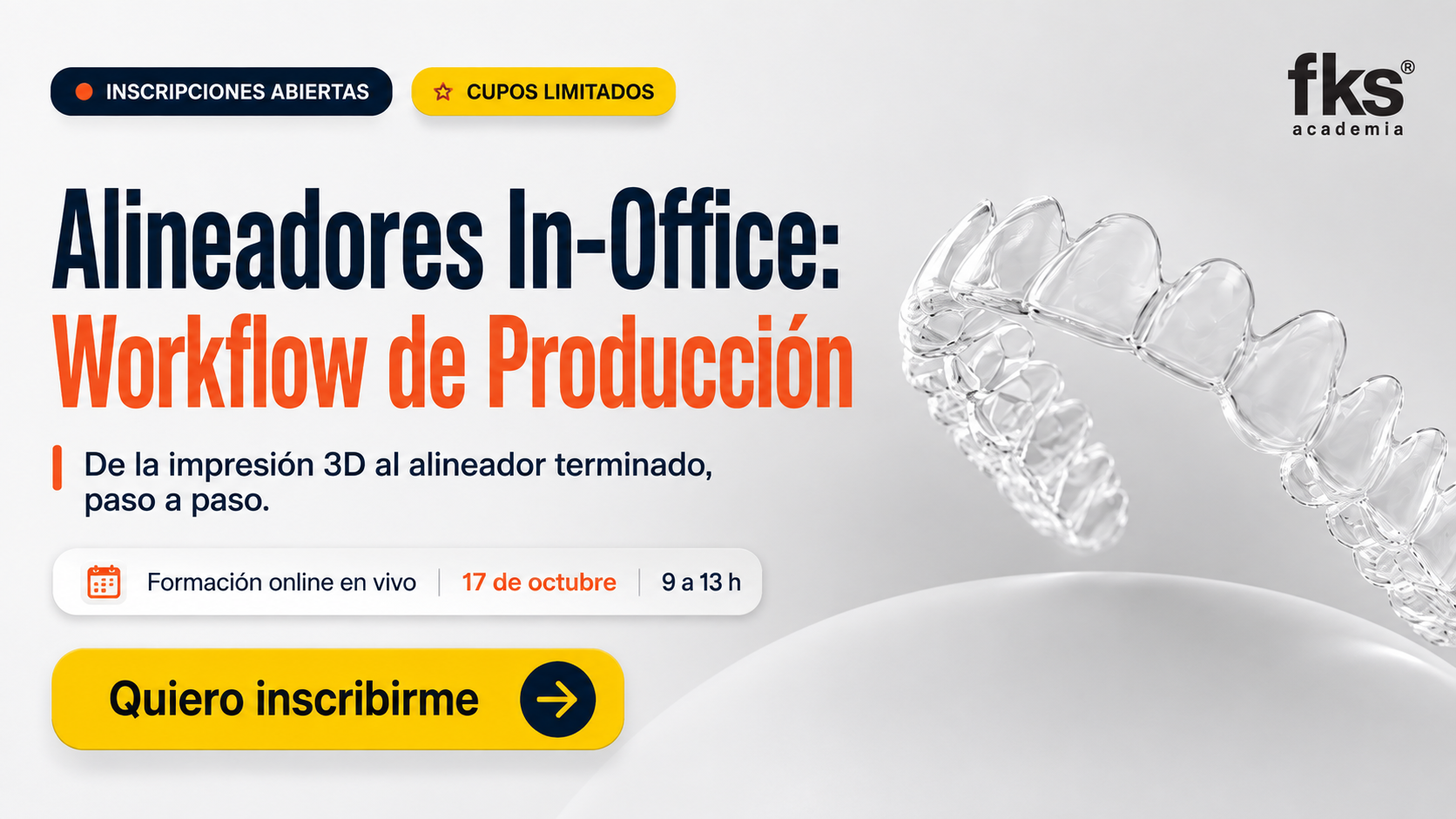 Alineadores In-Office: Workflow de Producción