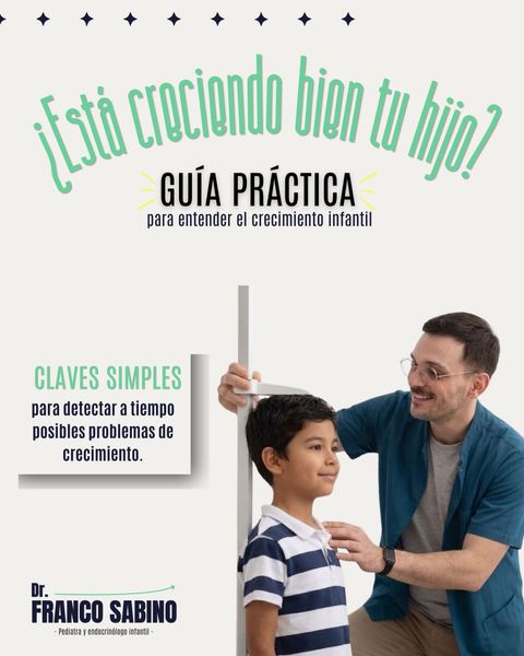¿Está creciendo bien tu hijo?