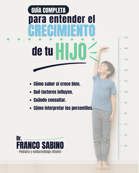 Guía completa de crecimiento infantil